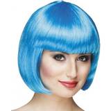 Blå Korta peruker Boland Cabaret Wig Blue