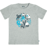 Fjällräven T-shirts Barnkläder Fjällräven Kid's Forest Findings T-shirts - Grey Melange