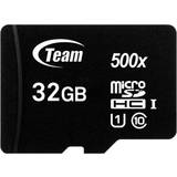 TeamGroup Minneskort TeamGroup 500x microSDHC Class 10 UHS-I U1 80/15 MB/s 32GB