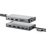 Alogic USB C-USB A/HDMI/RJ45/VGA/USB C M-F Adapter