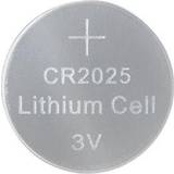 Batterier - Klockbatterier Batterier & Laddbart LogiLink CR2025 Compatible 10-pack