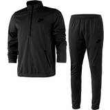 Hög krage Jumpsuits & Overaller Nike Sportswear Sport Essentials Poly-Knit Tracksuit Men - Black/Dark Smoke Grey