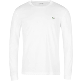 Lacoste Herr T-shirts Lacoste Crew Neck Pima Cotton Jersey T-shirt - White