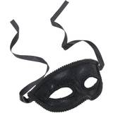 Svart - Tjuvar & Banditer Masker Bristol Novelty Svart Ögonmask med Band