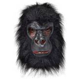 Djur - Svart Masker Bristol Novelty Adult's Latex Gorilla Mask With Hair