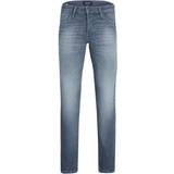 Modal Byxor & Shorts Jack & Jones Glenn Icon JJ 857 Slim Fit Jeans - Blue/Blue Denim