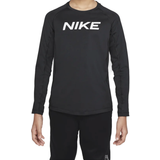 XS Barnkläder Nike Pro Dri-FIT Long-Sleeve Top Kids - Black