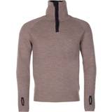 Ulvang Rav Wool Sweater Unisex - Sand/Charcoal Melange/Fig