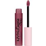 Lila Läpprodukter NYX Lip Lingerie XXL Matte Liquid Lipstick #14 Bust Ed