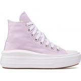 Converse Bomull Sneakers Converse Chuck Taylor All Star Move Platform Seasonal Colour High Top W - Pale Amethyst/White
