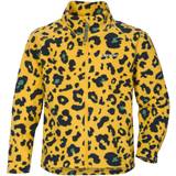 Didriksons fleece Barnkläder Didriksons Monte Fleece Jacket - Camo Yellow