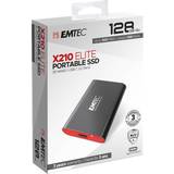 Emtec Extern Hårddiskar Emtec X210 Elite 128GB USB-C