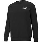 Herr - Sweatshirts Tröjor Puma Essentials Small Logo Crew Neck Sweatshirt - Black