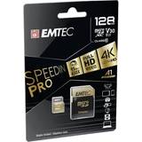 Emtec UHS-I Minneskort Emtec Speedin microSDXC Class 10 UHS-I U3 128GB