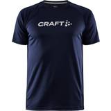 Craft Sportsware Herr T-shirts Craft Sportsware Core Unify Logo T-shirt Men - Navy Blue