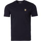 Belstaff Överdelar Belstaff Patch Logo Short Sleeve T-shirt - Black