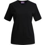 Jack & Jones Dam T-shirts Jack & Jones Anna Ecological Cotton Mixture T-shirt - Black