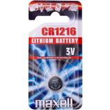 Batterier - Knappcellsbatterier Batterier & Laddbart Maxell CR1216 Compatible