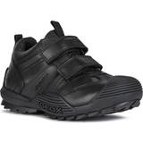 Geox Childrens/Kids J Savage A Leather School Shoes - Black