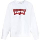 32 - Fleece Överdelar Levi's Graphic Standard Crew Neck Sweatshirt - White