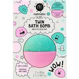 Antioxidanter Badbomber Nailmatic Kids Twin Bath Bomb Pink + Lagoon 2-pack