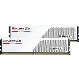 64 GB - DDR5 - Vita RAM minnen G.Skill Ripjaws S5 White DDR5 6000MHz 2x32GB (F5-6000J3040G32GX2-RS5W)