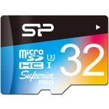 Silicon Power 32 GB Minneskort Silicon Power Superior Pro microSDHC Class 10 UHS-I U3 32GB