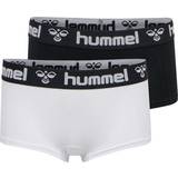 Hummel Trosor Hummel Maya Jersey Hipsters With Logo Waistband 2-pack - Black/White