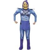 Blå - Skelett Maskeradkläder Smiffys Kid's He-Man Skeletor Costume