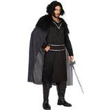 Fighting - Svart Maskeradkläder Atosa Viking Man Costume for Adults