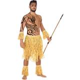 Oceanien Maskeradkläder Th3 Party Hawaiian Man Costume for Adults