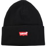 Levi's Herr Huvudbonader Levi's Batwing Slouchy Embroidered Beanie - Black