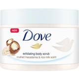 Dove Kroppsvård Dove Moderate Exfoliating Body Polish Crushed Macadamia & Rice Milk 225ml
