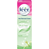 Hårborttagningsmedel Veet Silk & Fresh Hair Removal Cream for Dry Skin 100ml