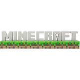 Vita Belysning Play Minecraft Logo Lampa Vägglampa