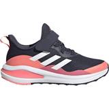 adidas Kid's Fortarun Elastic Lace Top Strap - Shadow Navy/Cloud White/Acid Red