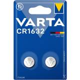 Batterier - Knappcellsbatterier Batterier & Laddbart Varta CR1632 2-pack