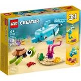 Hav Byggleksaker Lego Creator 3 in 1 Dolphin & Turtle 31128