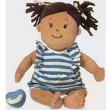 Manhattan Toy Docktillbehör Dockor & Dockhus Manhattan Toy Baby Stella Doll with Pigtails Brown Hair