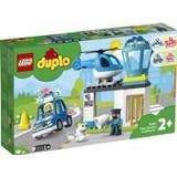 Lego Duplo - Poliser Lego Duplo Police Station & Helicopter 10959