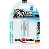 Ansmann 900 NiMH Rechargeable Battery AAA 800mAh 2-pack