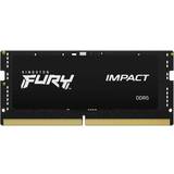 SO-DIMM DDR5 - Svarta RAM minnen Kingston Fury Impact SO-DIMM DDR5 4800MHz 16GB (KF548S38IB-16)