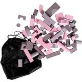 Skumgummi Klossar BabyDan Soft Blocks Rosa Purple