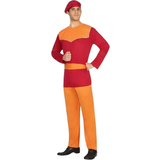 Jul - Orange Dräkter & Kläder Th3 Party Haystack Suit for Adults Red