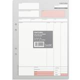 Kontorsmaterial Burde Invoice A4 100x3 Sheets