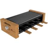Raclettegrillar - Trä Cecotec Cheese&Grill 8200 Wood Black