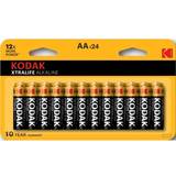 Kodak AA (LR06) - Alkaliska Batterier & Laddbart Kodak Xtralife AA LR6 Alkaline 24-pack
