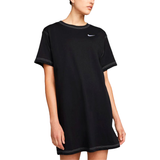 Dam - T-shirtklänningar Nike Sportswear Swoosh Dress - Black/White
