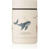 Beige Barntermosar Liewood Nadja Food Jar Sea Creature/Sandy Mix 250ml