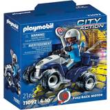 Leksaker Playmobil City Action Police Quad 71092